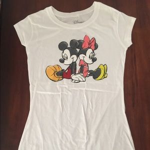 DISNEY Mickey and Minnie T Shirt